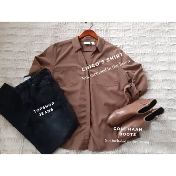 Topshop Black Mom High Rise Jeans W25 - Picture 5 of 6